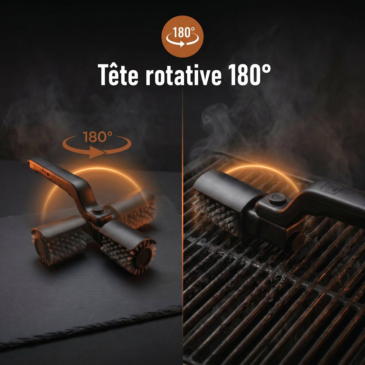 Grillix Pro — Brosse de Nettoyage Électrique pour Barbecue